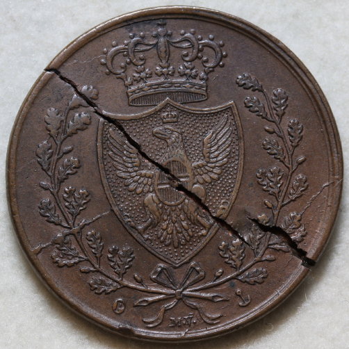 1826-Italy-5-Centesimi